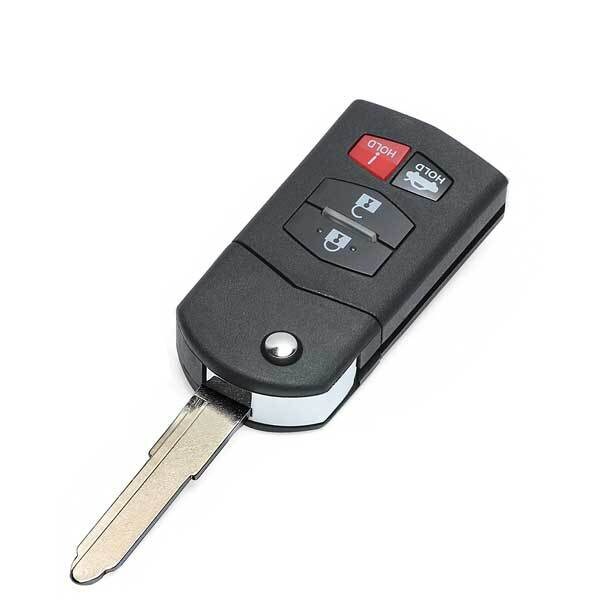 KeylessFactory: 2009-2010 MAZDA 6 REMOTE FLIP KEY 4B TRUNK / FCC: 5WK43451E